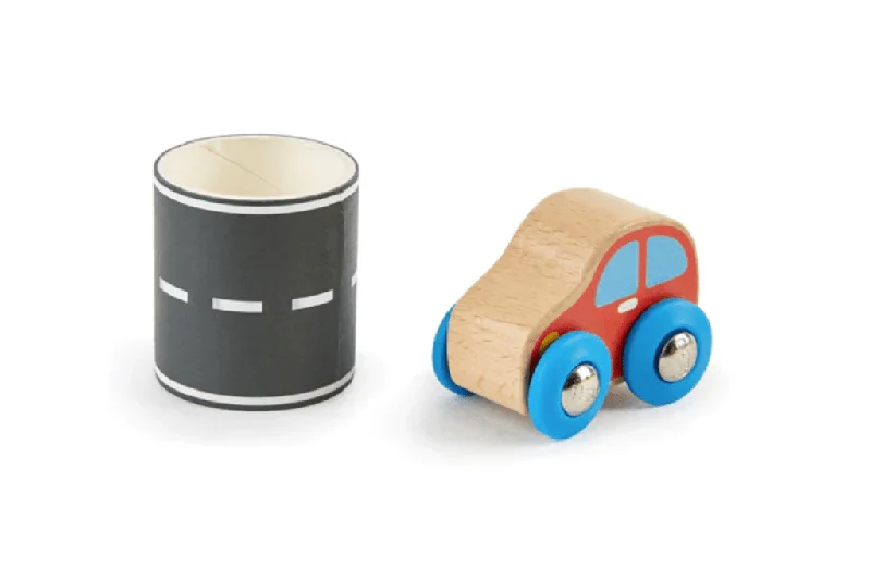 sturdy construction wooden toys                   Hape Tape & Roll Vehicles (various styles)
