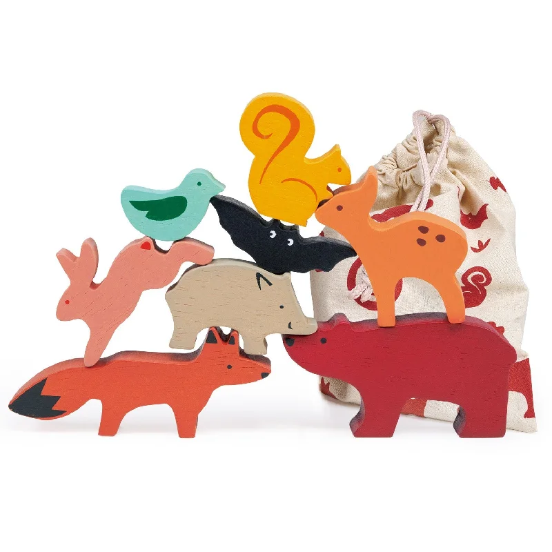 durable wooden toys                  Happy Stacking Forest