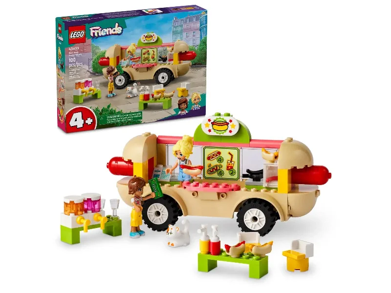 Customizable and personalized LEGO optionsHot Dog Food Truck