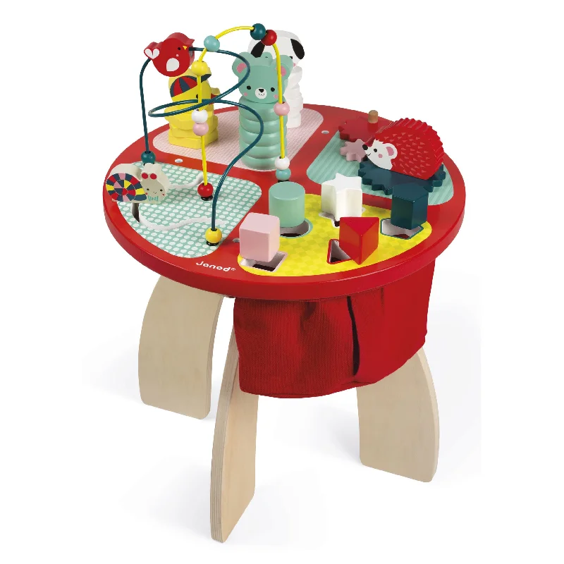 safe and non-toxic wooden toys that parents can trust Janod Activity Table Baby Forest safe and non-toxic wooden toys that parents can trust Janod Activity Table Baby Forest