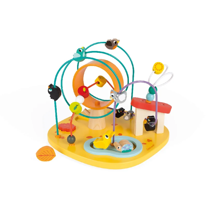eco-friendly wooden toys                   Janod Hen & Co Looping