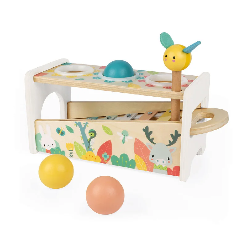 eco-friendly and safe wooden toys                   Janod Pure Tap Tap Xylophone