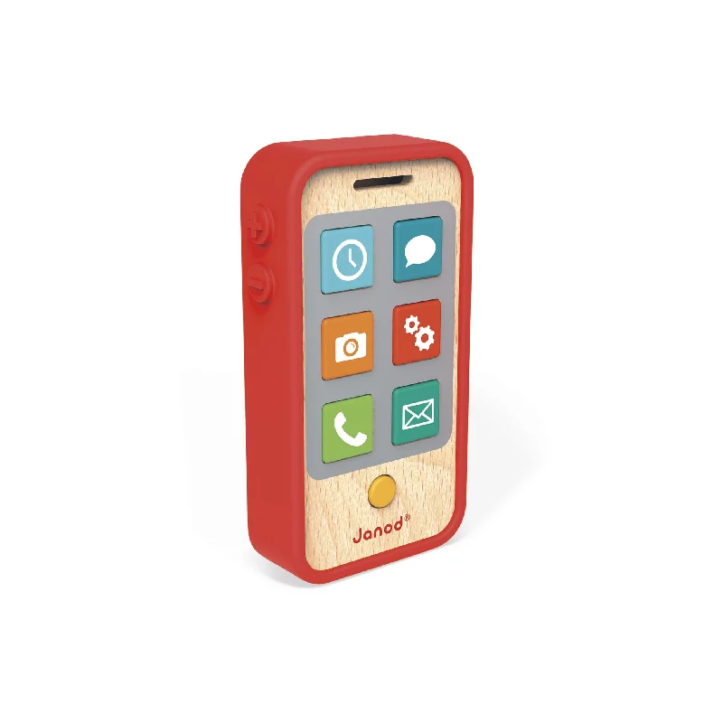 whimsical wooden toys                   Janod Sound Telephone