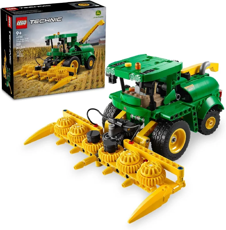 Promoting fine art skills LEGO models42168 John Deere 9700 Forage Harvester LEGO