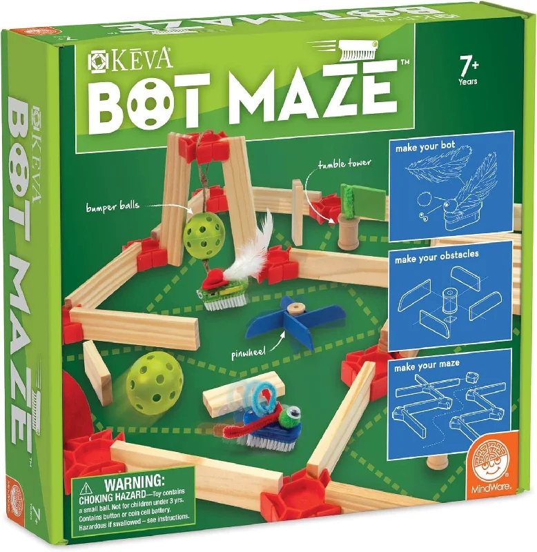 enchanting wooden toys for toddlers                   KEVA MAKER BOT MAZE