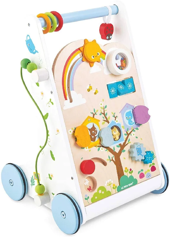 enchanting and whimsical wooden toys for children                   Le Toy Van Premium Wooden Baby Activity Walker