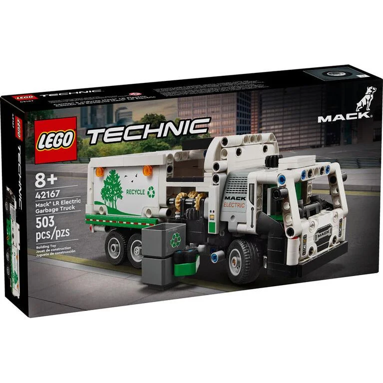 Promoting language development LEGOLEGO Technic Mack LR Electric Garbage Truck