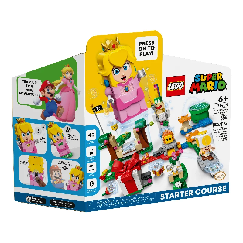 Fostering patience and perseverance LEGOLEGO Super Mario Adventures with Peach Starter Set Fostering patience and perseverance LEGOLEGO Super Mario Adventures with Peach Starter Set