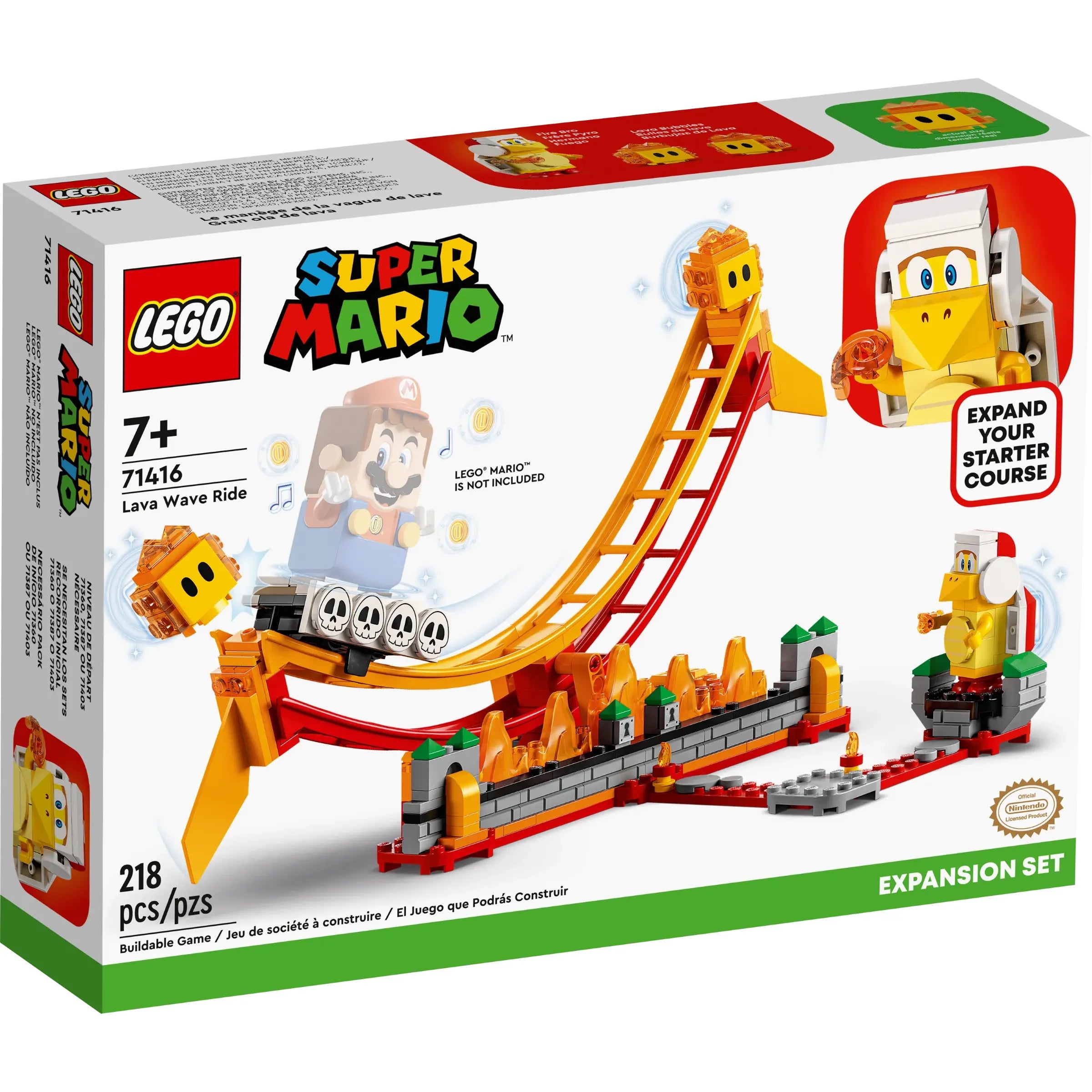 Offering a sense of accomplishment LEGOLEGO Super Mario Lava Wave Ride Expansion Set Offering a sense of accomplishment LEGOLEGO Super Mario Lava Wave Ride Expansion Set