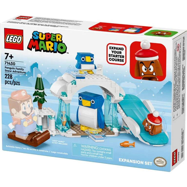 Adorable and charming LEGO charactersLEGO Super Mario Penguin Family Snow Adventure Expansion Set Adorable and charming LEGO charactersLEGO Super Mario Penguin Family Snow Adventure Expansion Set
