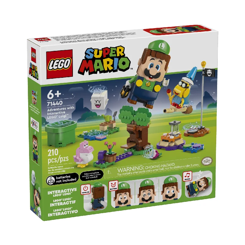 Fun-filled LEGO adventuresLEGO Super Mario Adventures with Interactive Luigi