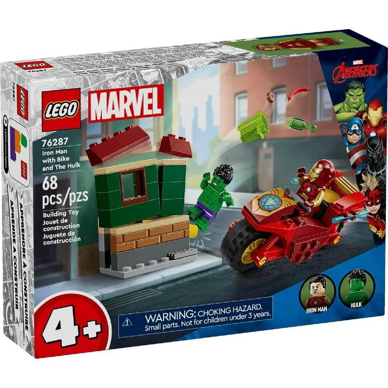 Highly adaptable LEGO creationsLEGO Super Heroes Marvel Iron Man with Bike and The Hulk Highly adaptable LEGO creationsLEGO Super Heroes Marvel Iron Man with Bike and The Hulk