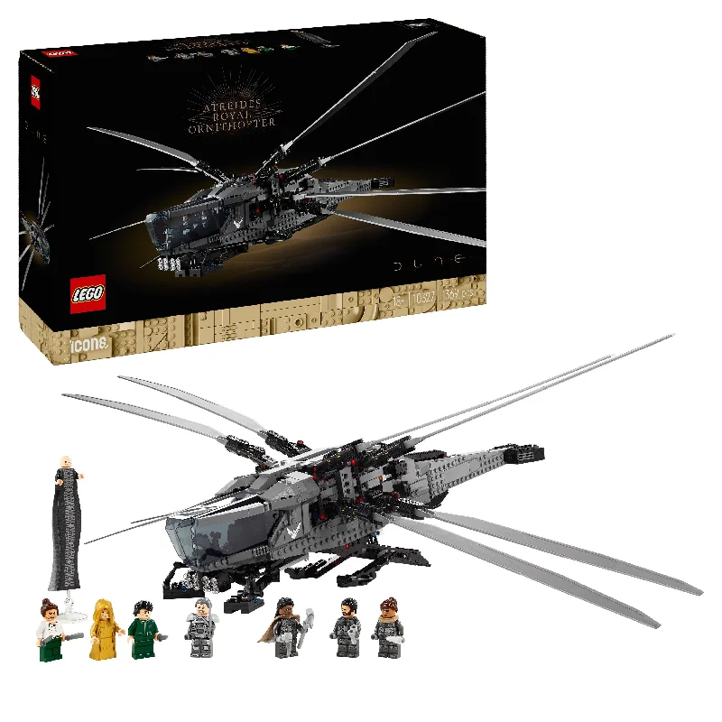 Encouraging imaginative storytelling LEGOLEGO 10327 Icons Dune Atreides Royal Ornithopter Encouraging imaginative storytelling LEGOLEGO 10327 Icons Dune Atreides Royal Ornithopter