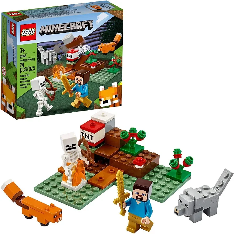 Promoting critical thinking LEGO challengesLEGO MINECRAFT 21162 The Taiga Adventure Playset with Skeleton Promoting critical thinking LEGO challengesLEGO MINECRAFT 21162 The Taiga Adventure Playset with Skeleton