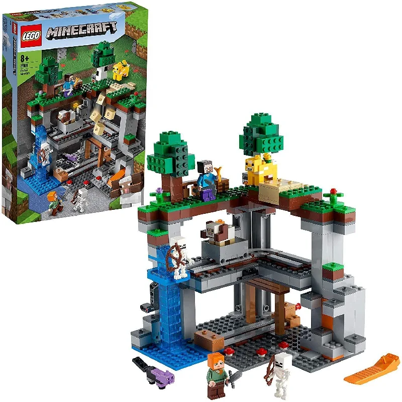 Universally loved LEGO toysLEGO 21169 Minecraft The First Adventure Nether Playset