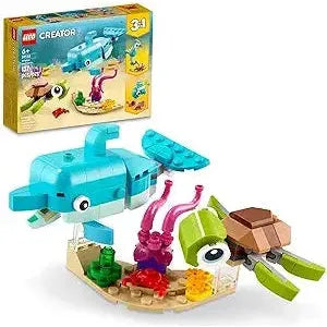Finely detailed LEGO structuresLEGO 31128 Dolphin and Turtle