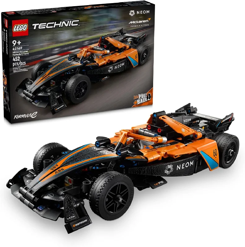Encouraging imaginative storytelling LEGO42169 NEOM McLaren Formula E Race Car LEGO