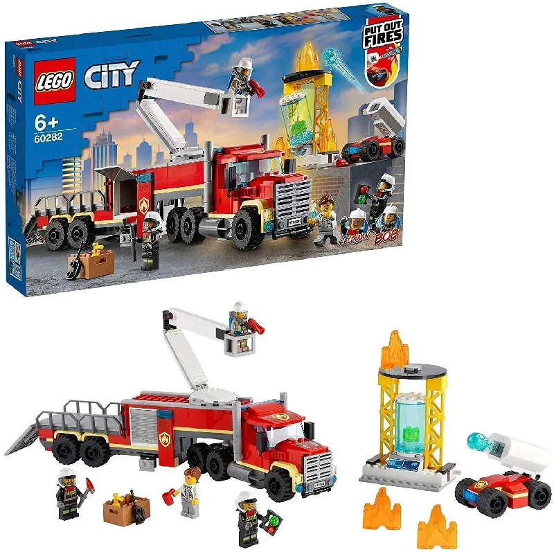 Offering a sense of nostalgia LEGOLEGO CITY 60282 Fire Command Playset