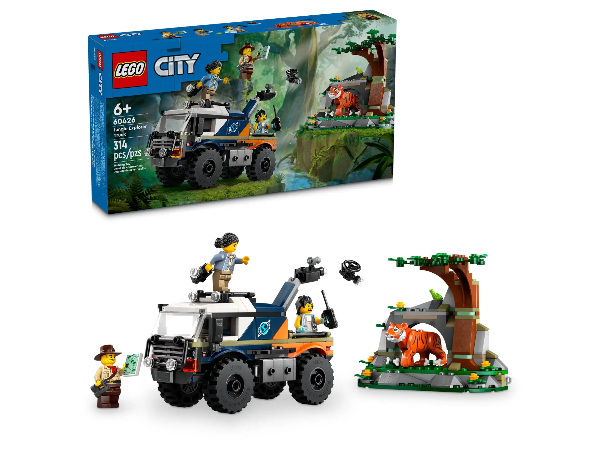 Captivating and enchanting LEGO worldsLEGO 60426 City Jungle Explorer Off-Road Truck