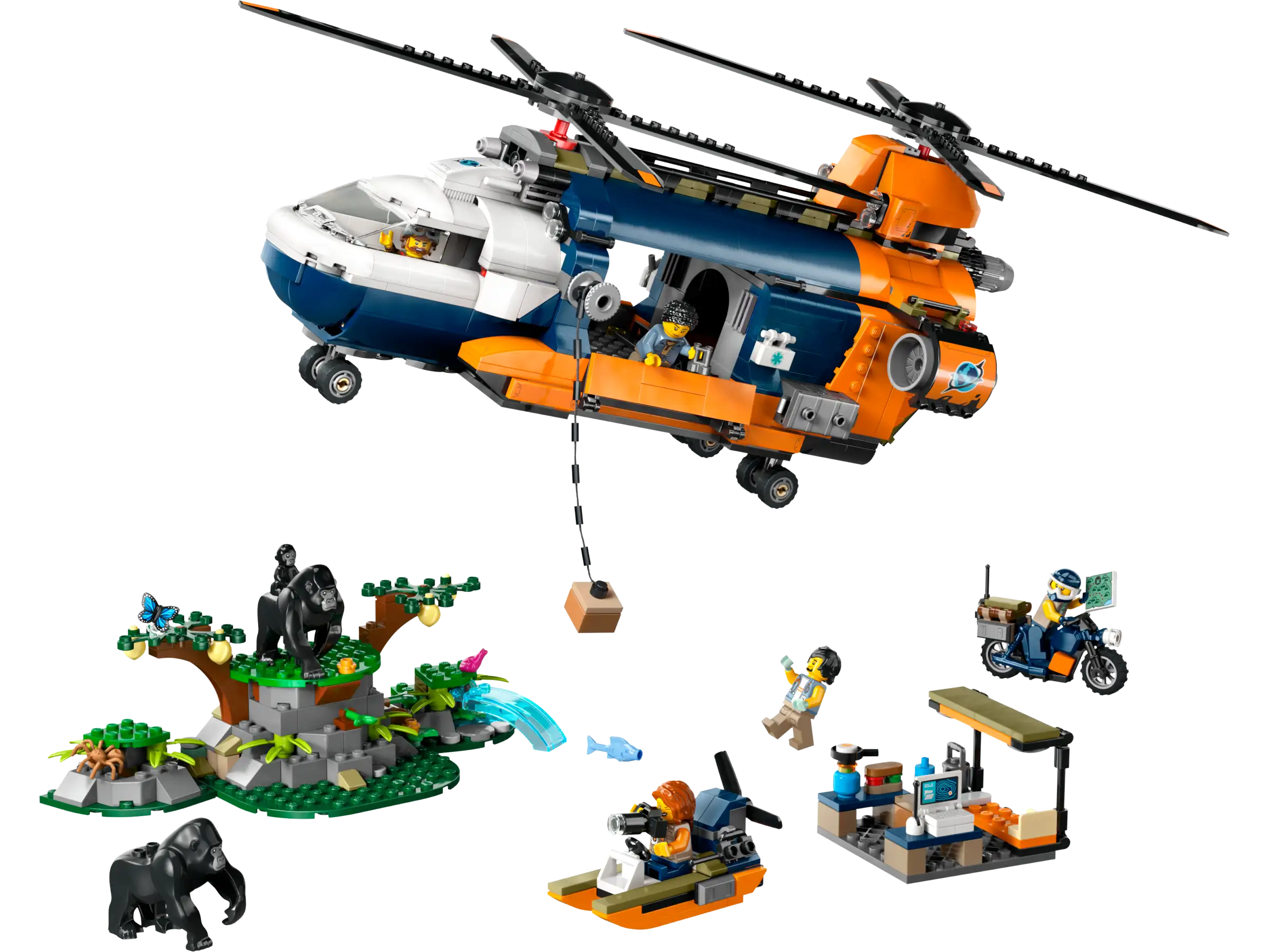 Promoting fine art skills LEGO modelsLEGO 60437 City Jungle Explorer Helicopter at Base Camp Promoting fine art skills LEGO modelsLEGO 60437 City Jungle Explorer Helicopter at Base Camp