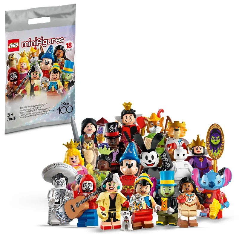 Promoting spatial awareness LEGOLEGO 71038 Minifigures Disney 100