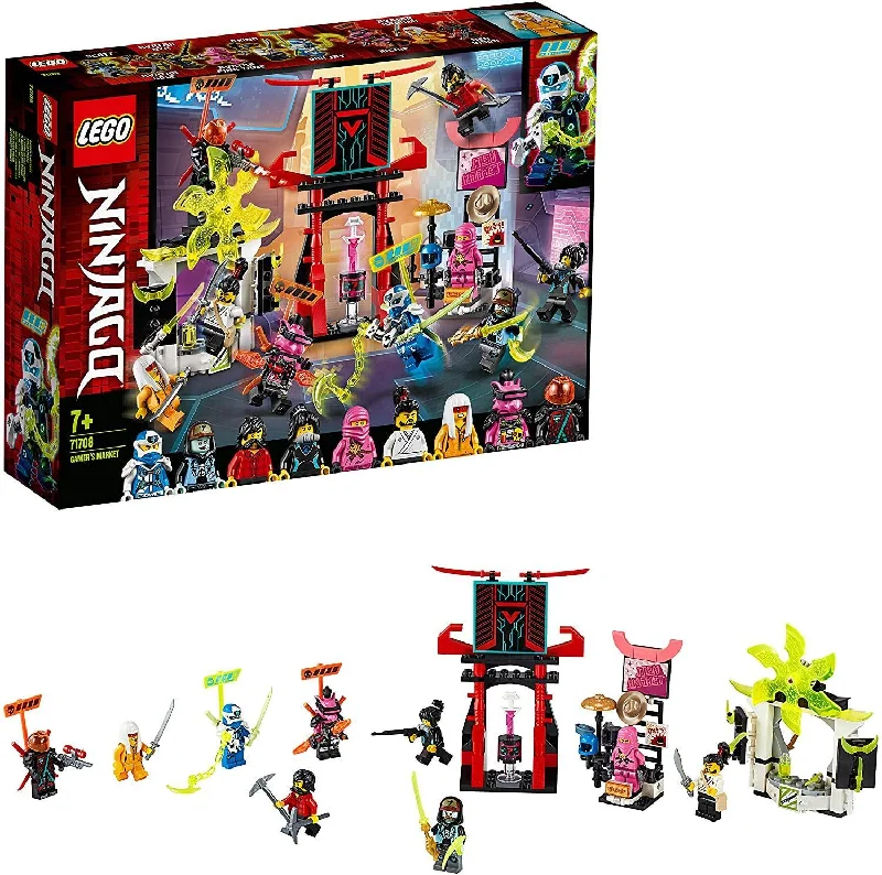 Encouraging social interaction LEGOLEGO NINJAGO 71708 Gamer's Market 9 Minifigures Set Encouraging social interaction LEGOLEGO NINJAGO 71708 Gamer's Market 9 Minifigures Set