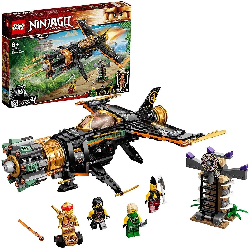 Promoting fine motor skills LEGO setsLego 71736 Ninjago Boulder Blaster Aeroplane