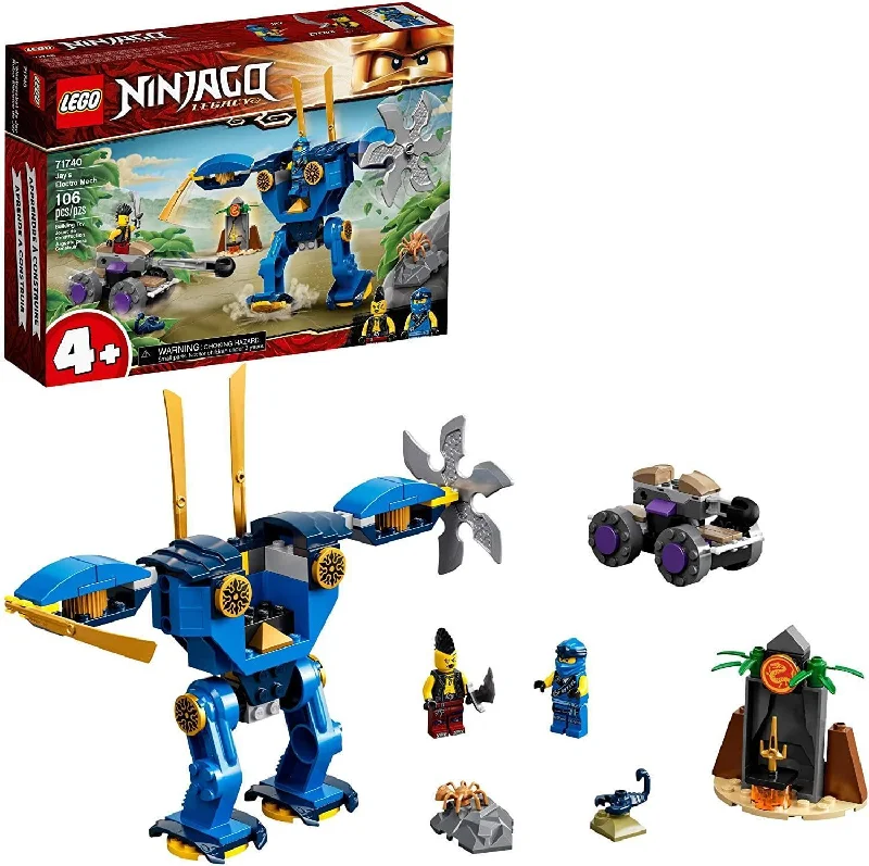 Promoting social skills LEGO playLEGO NINJAGO 71740 Legacy Jay’s Electro-Mech Toy