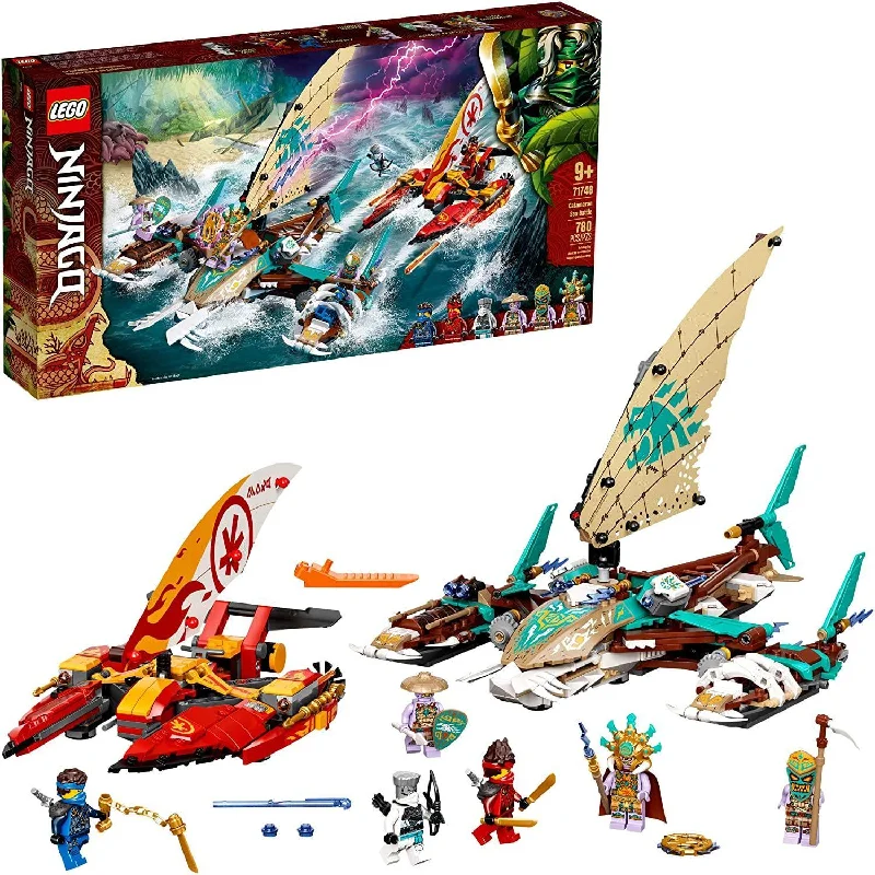 Encouraging teamwork LEGO gamesLEGO NINJAGO 71748 Catamaran Sea Battle Building Set