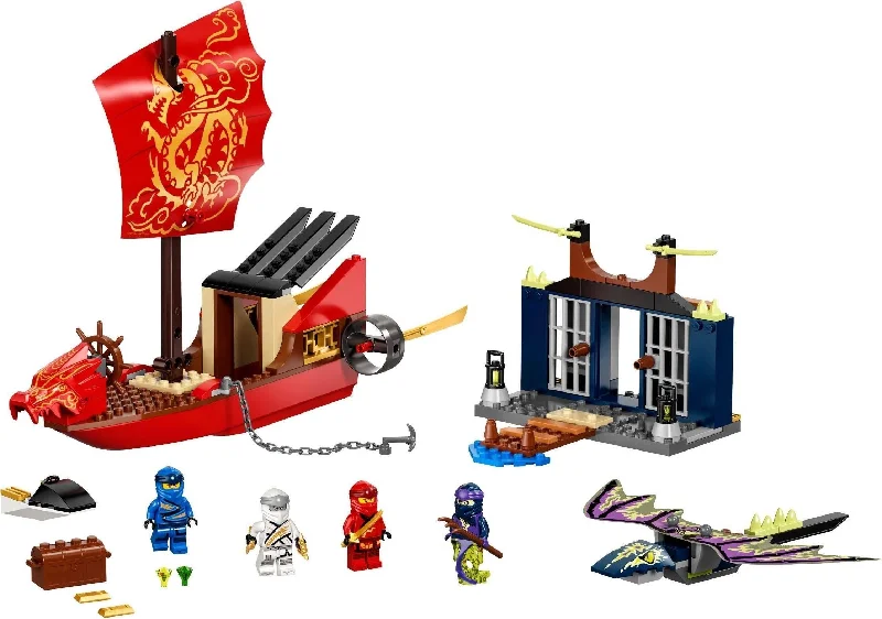 Iconic and recognizable LEGO charactersLEGO 71749 Final Flight of Destiny's Bounty