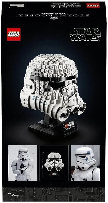 Endlessly replayable LEGO scenariosLEGO STAR WARS 75276 Star Wars Stormtrooper Helmet Display Building Set