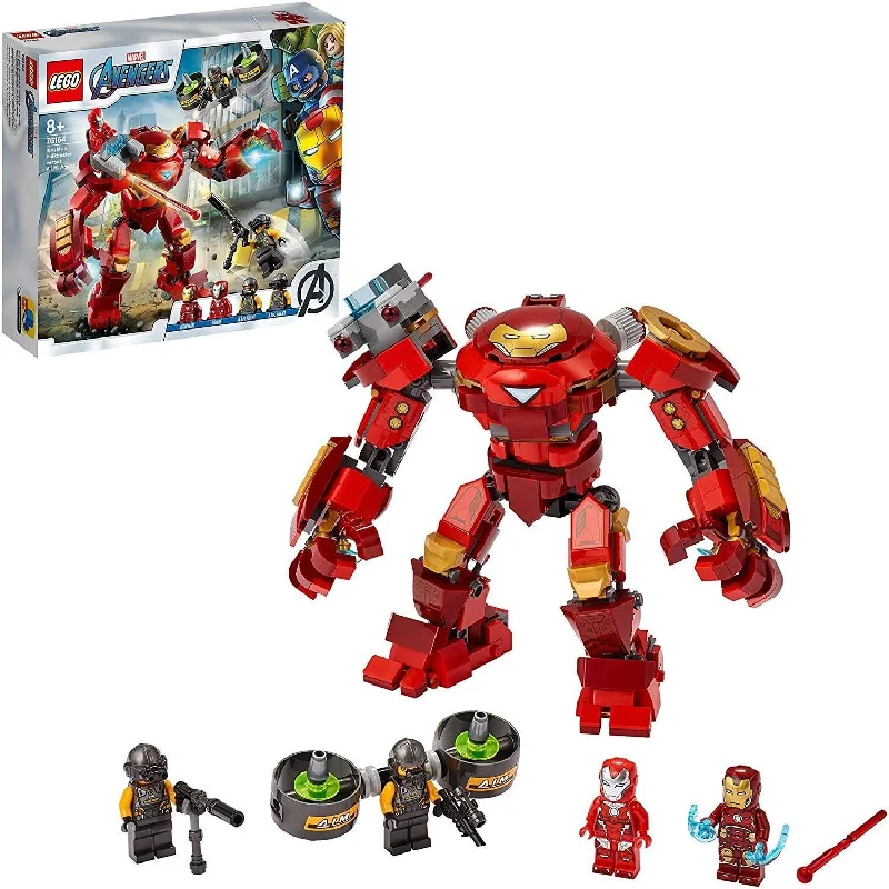 Perfect for both kids and adults LEGOLEGO MARVEL 76164 Marvel Avengers Iron Man Hulkbuster vs. A.I.M. Agent, Posable Mech Action Figure Perfect for both kids and adults LEGOLEGO MARVEL 76164 Marvel Avengers Iron Man Hulkbuster vs. A.I.M. Agent, Posable Mech Action Figure
