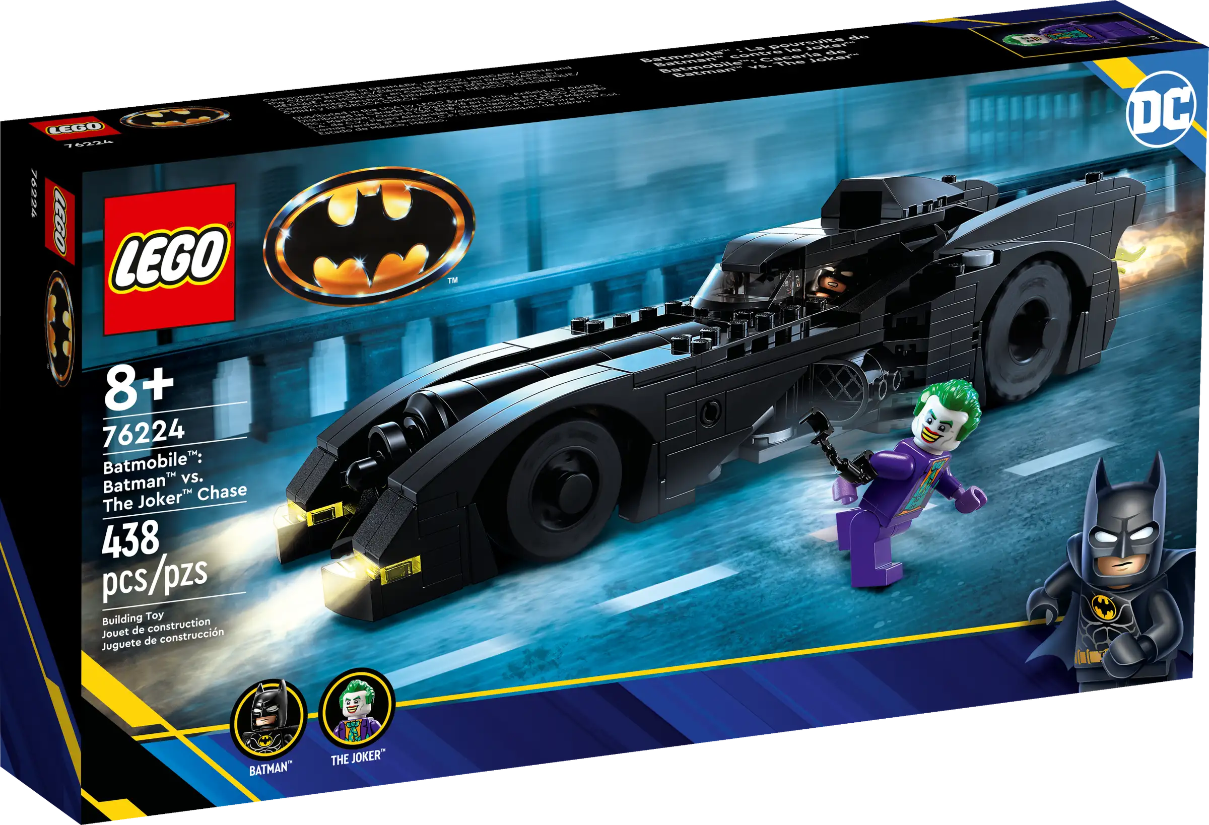 Reflecting popular cultures LEGO themesLEGO 76224 Batmobile Batman vs The Joker Chase Reflecting popular cultures LEGO themesLEGO 76224 Batmobile Batman vs The Joker Chase