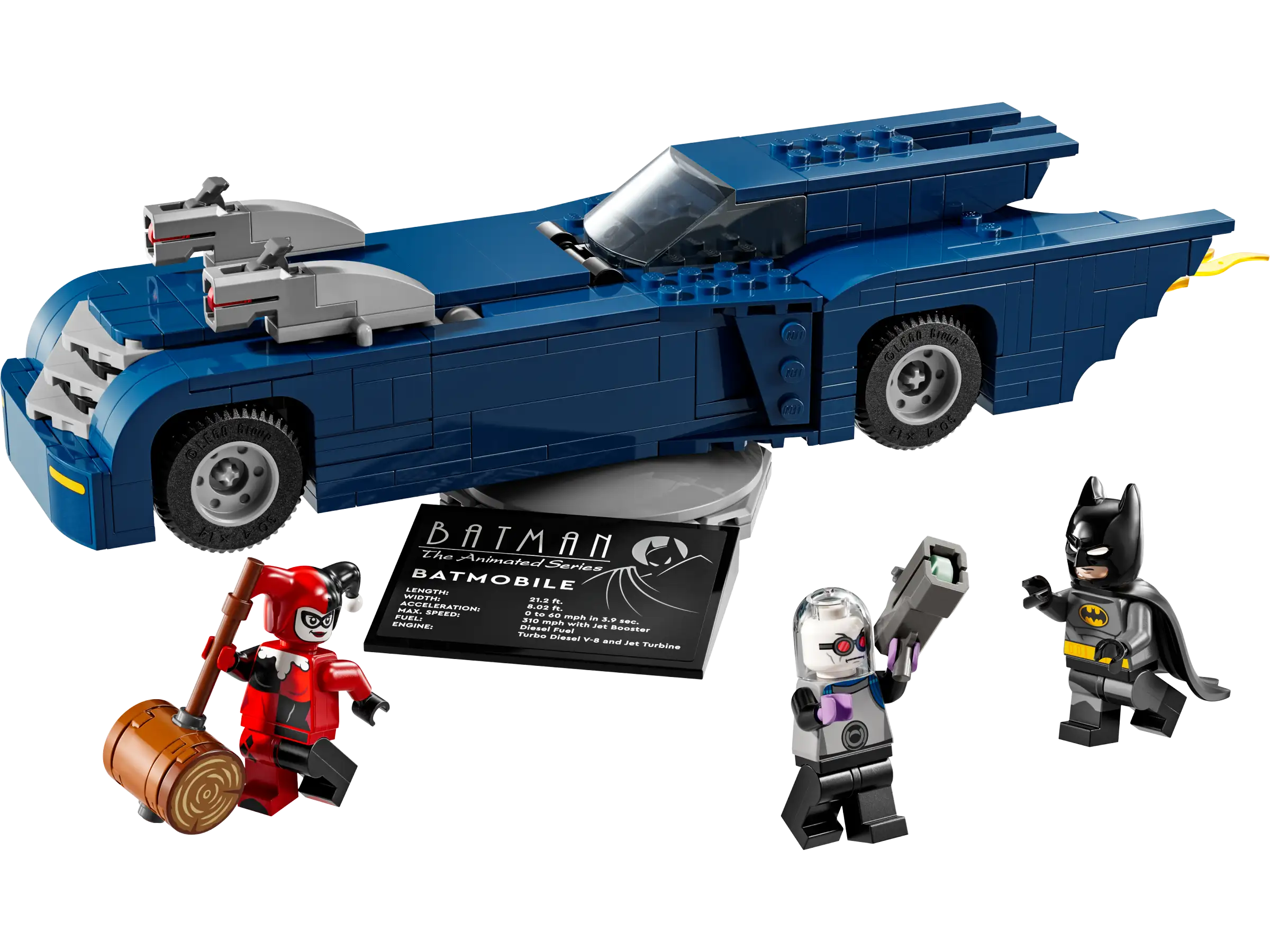 Finely detailed LEGO structuresLEGO 76274 DC Batman the Batmobile vs Harley Quinn and Mr Freeze Finely detailed LEGO structuresLEGO 76274 DC Batman the Batmobile vs Harley Quinn and Mr Freeze