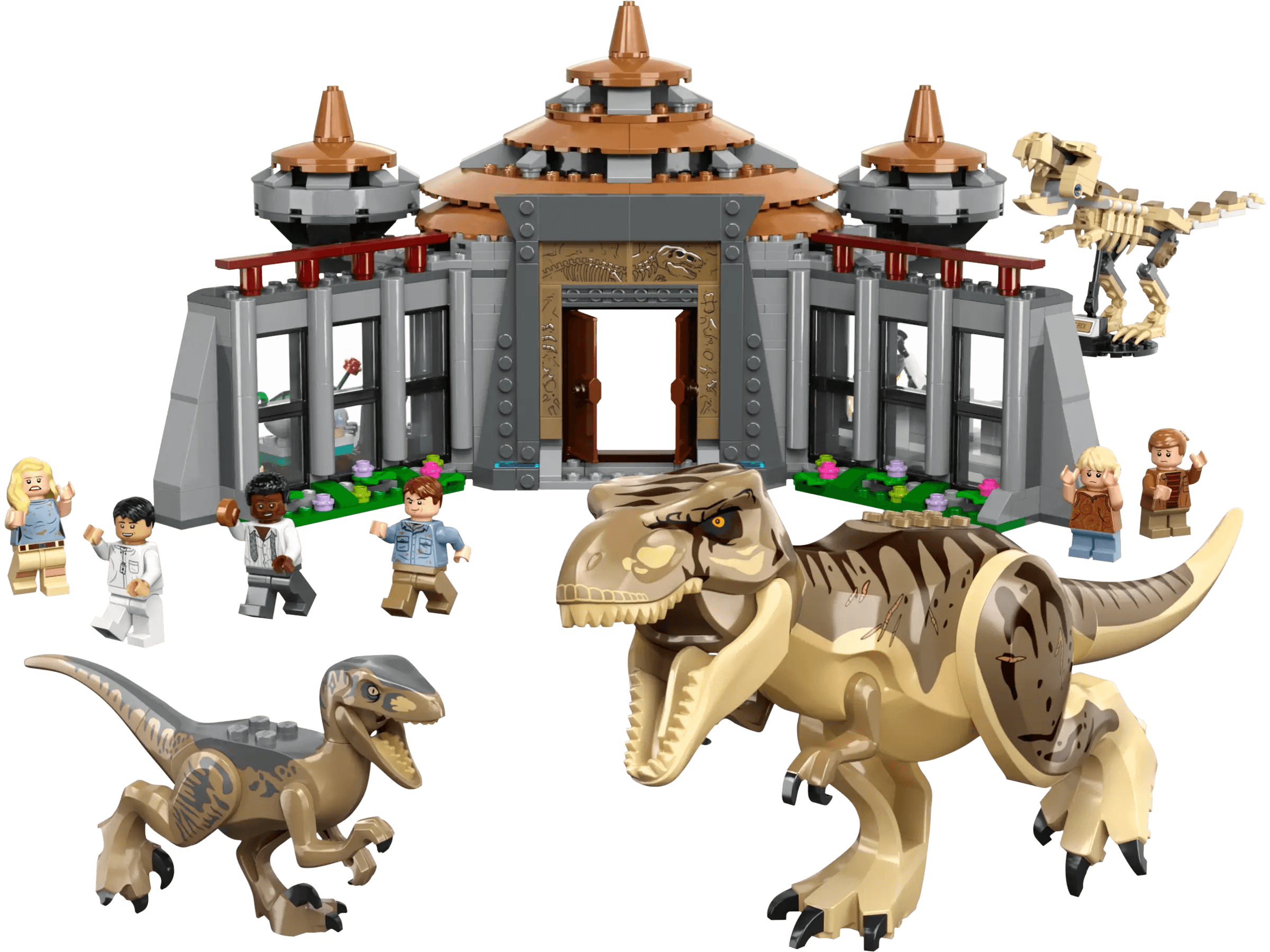 Fun-filled LEGO adventuresLEGO 76961 Jurassic Park Visitor Center: T. Rex & Raptor Attack Fun-filled LEGO adventuresLEGO 76961 Jurassic Park Visitor Center: T. Rex & Raptor Attack