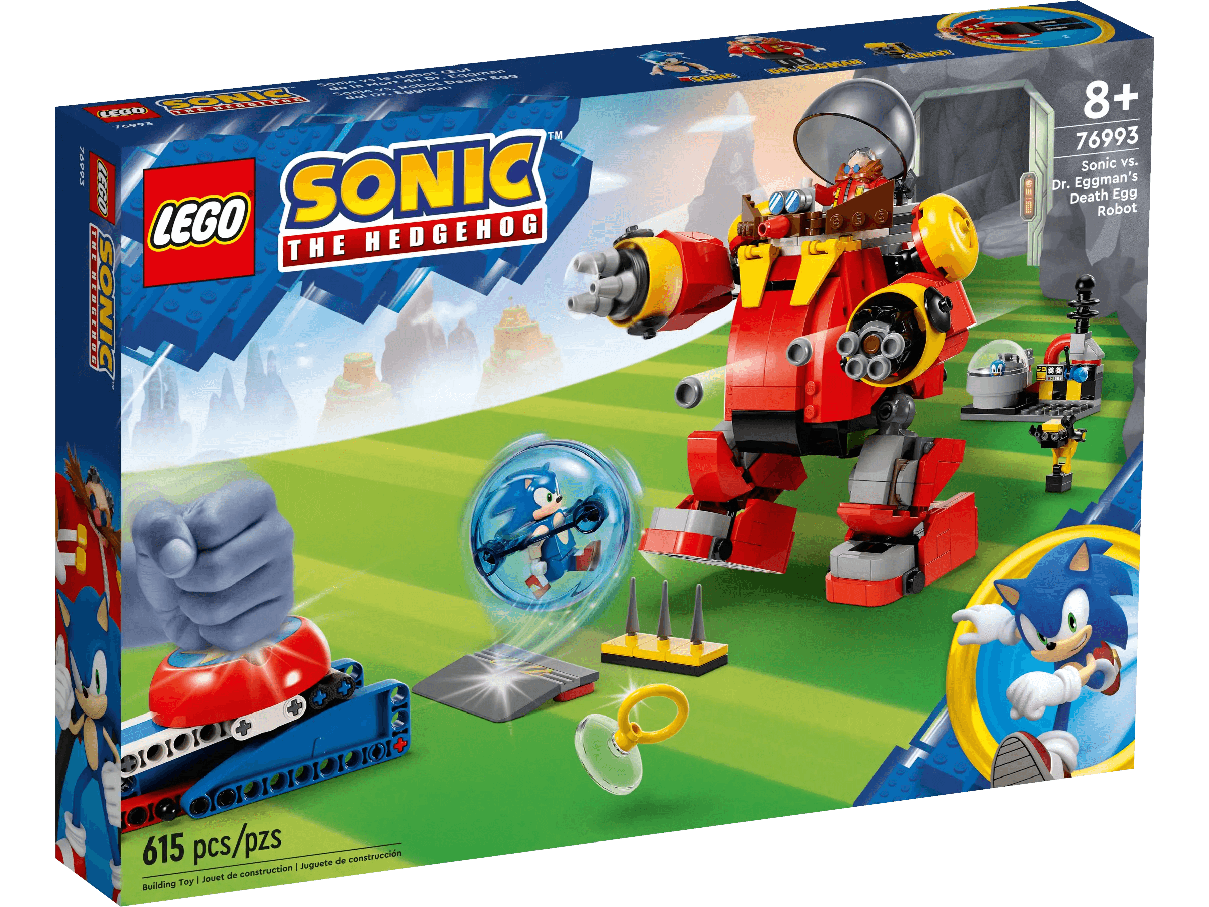 Collectible and valuable LEGO itemsLEGO SONIC THE HEDGEHOG 76993 Sonic vs. Dr. Eggman's Death Egg Robot Collectible and valuable LEGO itemsLEGO SONIC THE HEDGEHOG 76993 Sonic vs. Dr. Eggman's Death Egg Robot