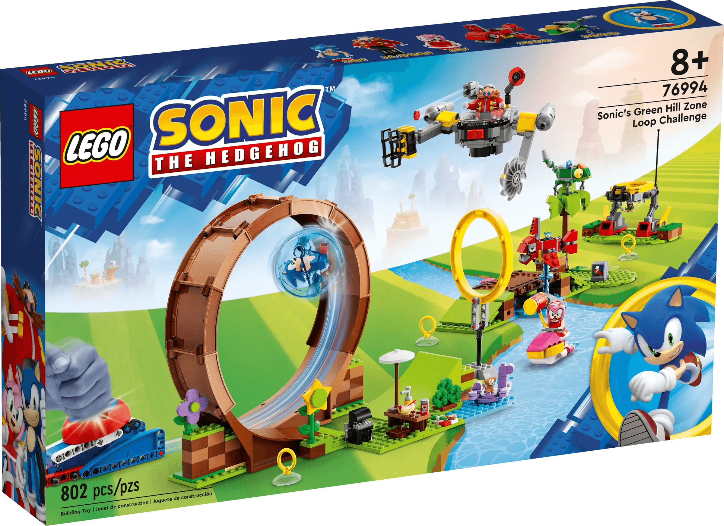 Time-honored LEGO traditionsLEGO SONIC THE HEDGEHOG 76994 Sonic's Green Hill Zone Loop Challenge Time-honored LEGO traditionsLEGO SONIC THE HEDGEHOG 76994 Sonic's Green Hill Zone Loop Challenge