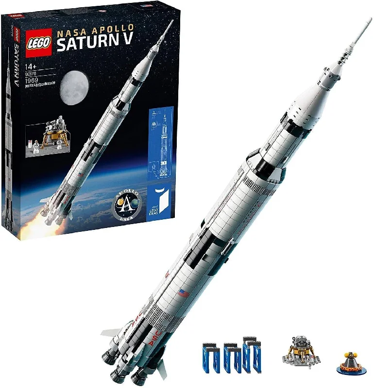Promoting environmental awareness LEGOLEGO IDEAS 92176 NASA Apollo Saturn V Space Rocket and Vehicles Promoting environmental awareness LEGOLEGO IDEAS 92176 NASA Apollo Saturn V Space Rocket and Vehicles