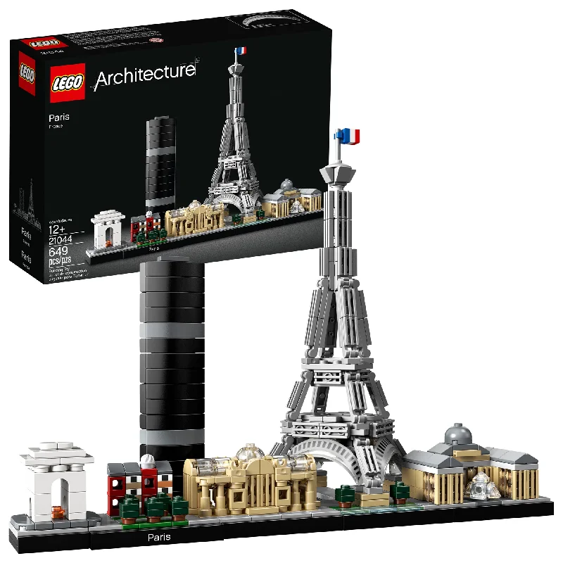 Offering interactive play LEGOLEGO Architecture Paris, 21044, Ages 12+, 649 Pieces