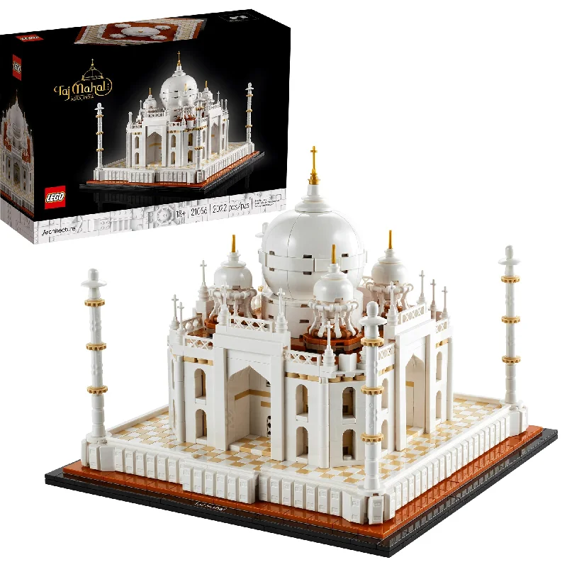 Intricately designed LEGOLEGO Architecture Taj Mahal, 21056, Ages 18+, 2022 Pieces