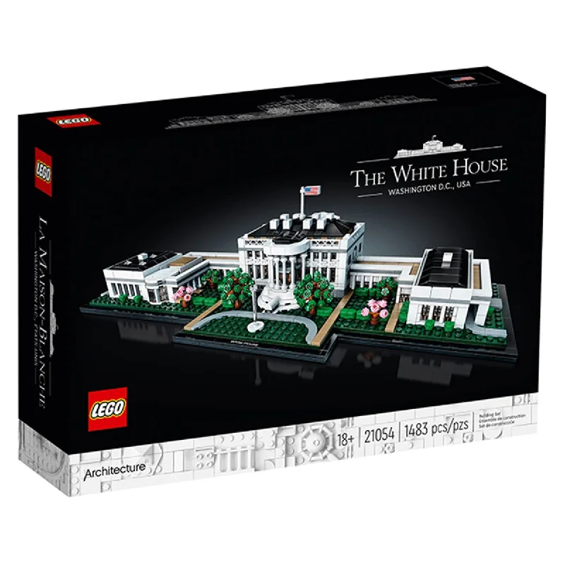 Engagement-boosting LEGO activitiesLEGO Architecture The White House, 21054, Ages 18+, 1483 Pieces Engagement-boosting LEGO activitiesLEGO Architecture The White House, 21054, Ages 18+, 1483 Pieces