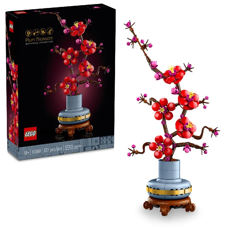 Consistently high-quality LEGO productsLEGO Botanical Plum Blossom, 10369, Ages 18+, 327 Pieces Consistently high-quality LEGO productsLEGO Botanical Plum Blossom, 10369, Ages 18+, 327 Pieces