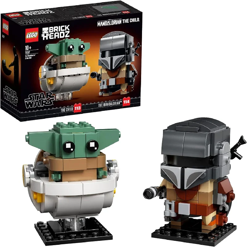 Offering hours of entertainment LEGOLEGO BrickHeadz Star Wars The Mandalorian & The Child [75317]