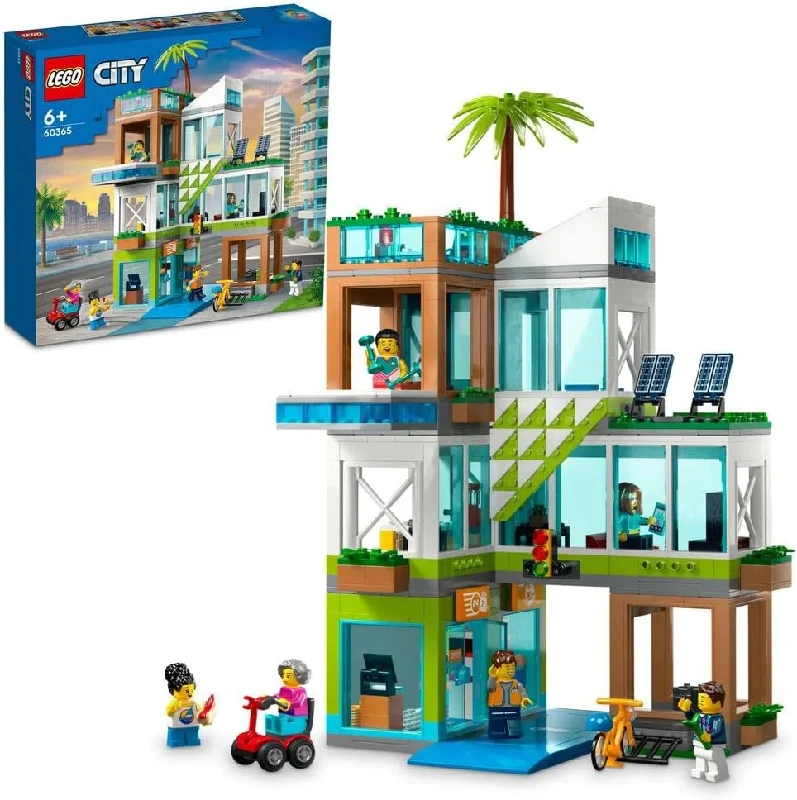 Stress-relieving LEGO buildingLEGO CITY 60365 Apartment Building