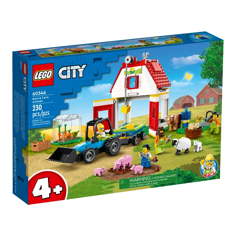 Encouraging teamwork LEGO gamesLEGO® City Barn And Farm Animals Building Set 60346