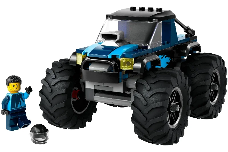 Promoting fine motor skills LEGO setsLEGO City Blue Monster Truck
