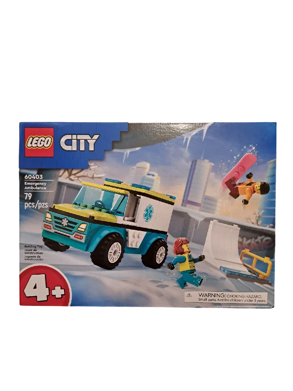 Non-toxic and safe LEGO toysLego City - Emergency Ambulance