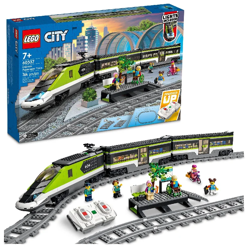 Iconic and recognizable LEGO charactersLEGO City Express Passenger Train, 60337, Ages 7+, 764 Pieces Iconic and recognizable LEGO charactersLEGO City Express Passenger Train, 60337, Ages 7+, 764 Pieces