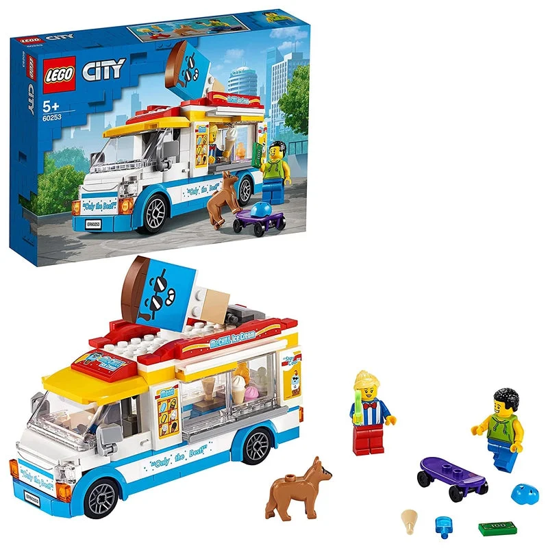 Promoting fine art skills LEGO modelsLego City Ice-Cream Truck Construction Set (60253) Promoting fine art skills LEGO modelsLego City Ice-Cream Truck Construction Set (60253)