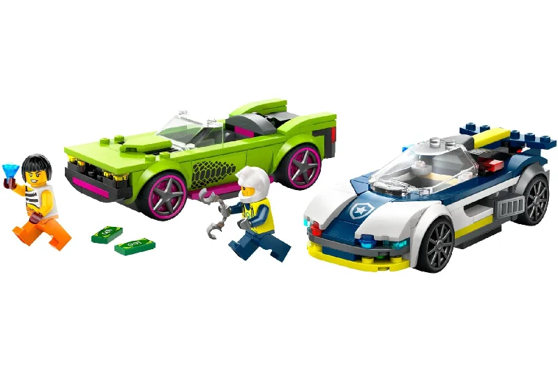 Endlessly customizable LEGO setsLEGO City Police Car and Muscle Car Chase
